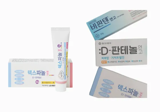 비판텐, D-판테놀, 덱스파놀