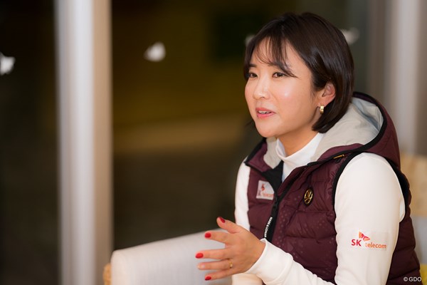 이보미 골프 대회 경기장 모습