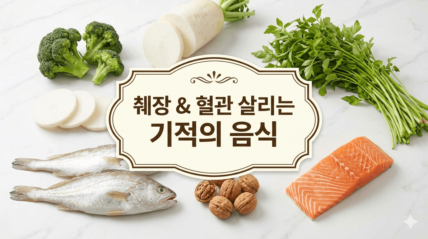 침묵의 장기 췌장과 생명줄 혈관을 다시 살리는 기적의 음식들