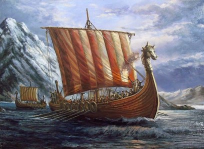 물물교환을 하기 위해 배를 탄 사람들