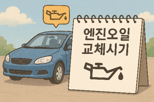 엔진오일 교체시기