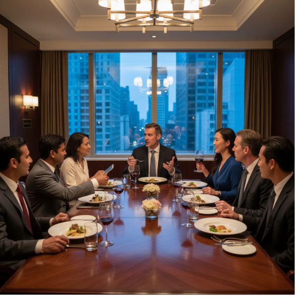 동서양 테이블 매너 중 해외 클라이언트와의 식사, 실수 없이 대처하기