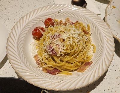 스너그홍고추파스타