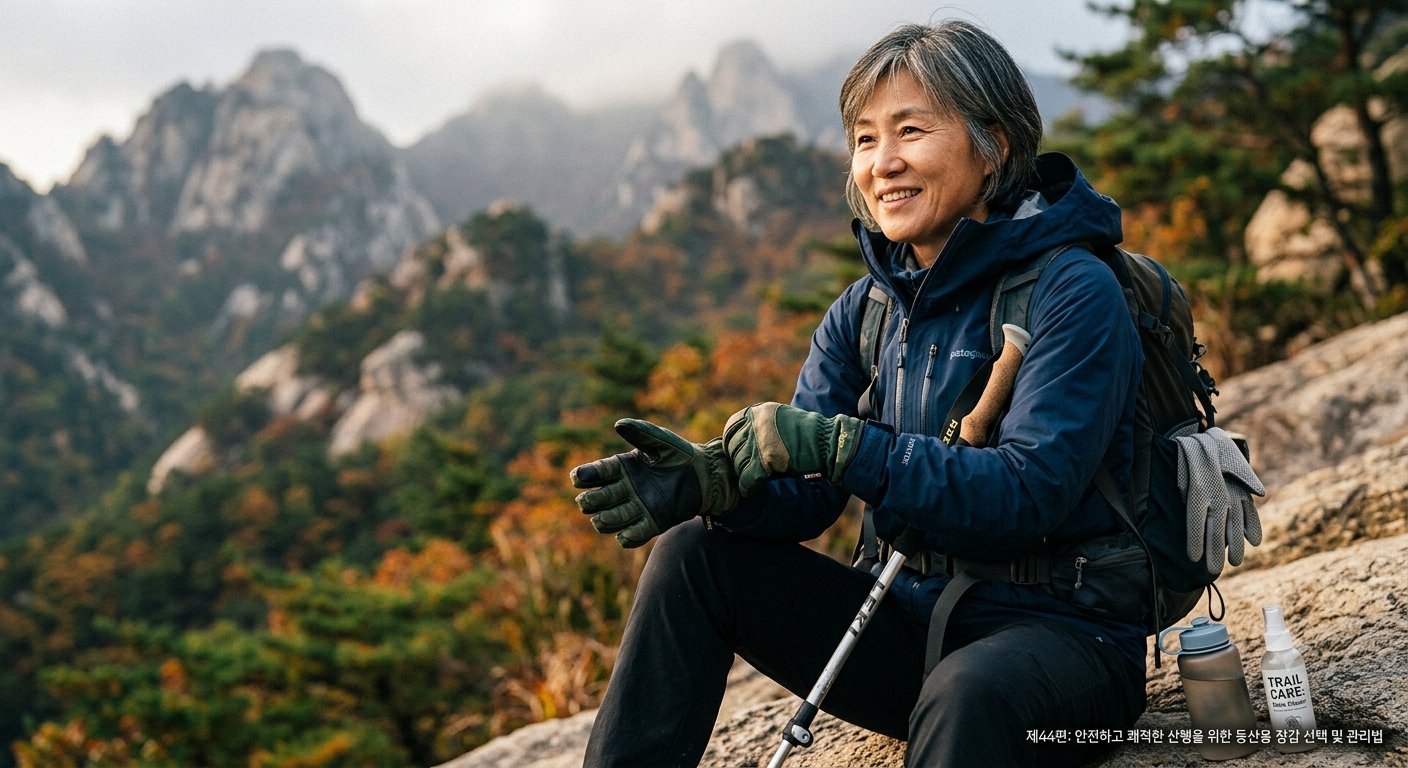 안전하고 쾌적한 산행을 위한 등산용 장갑 선택 및 관리법