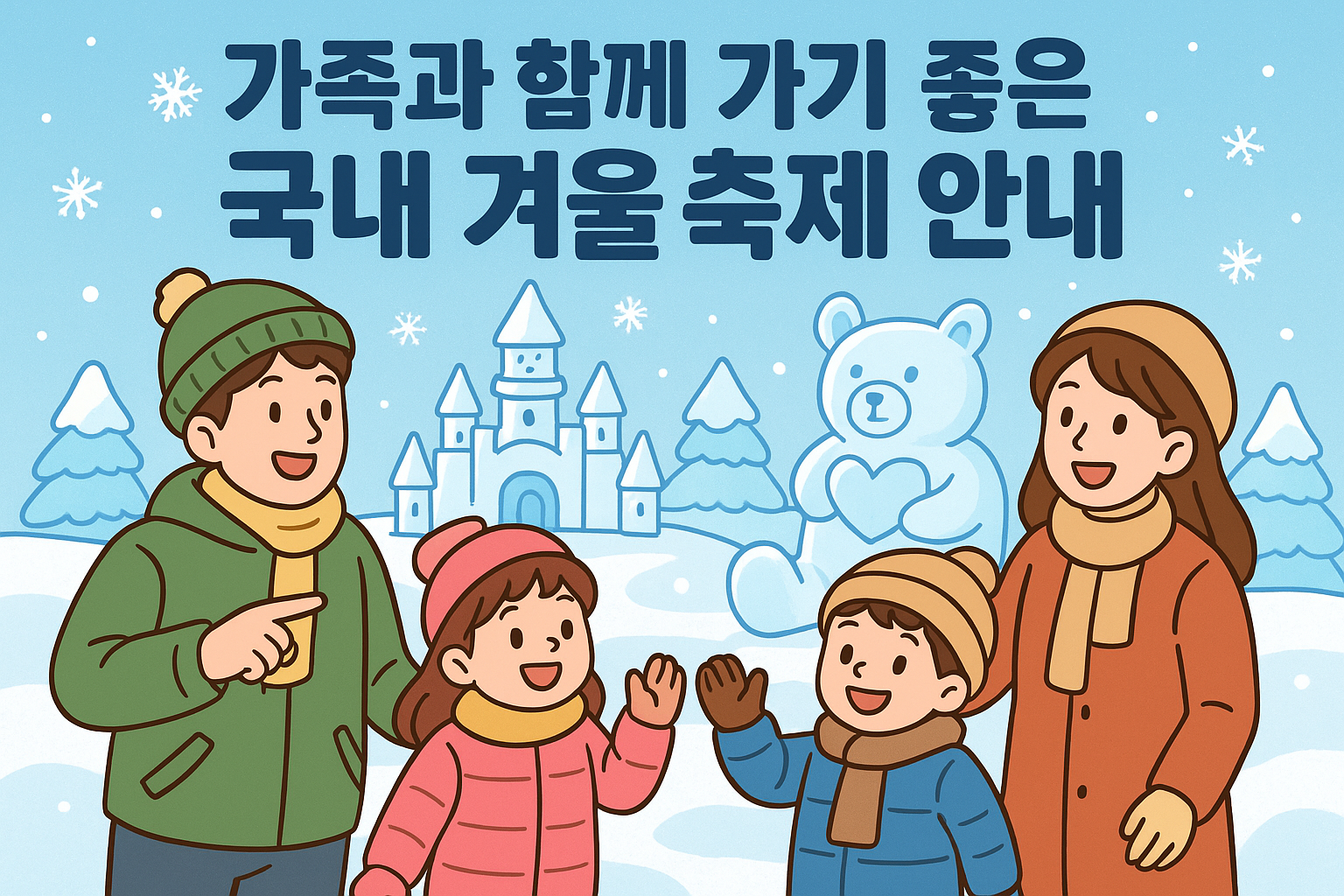 가족과 함께 가기 좋은 국내 겨울 축제 안내