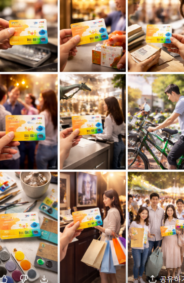 문화누리카드 그림