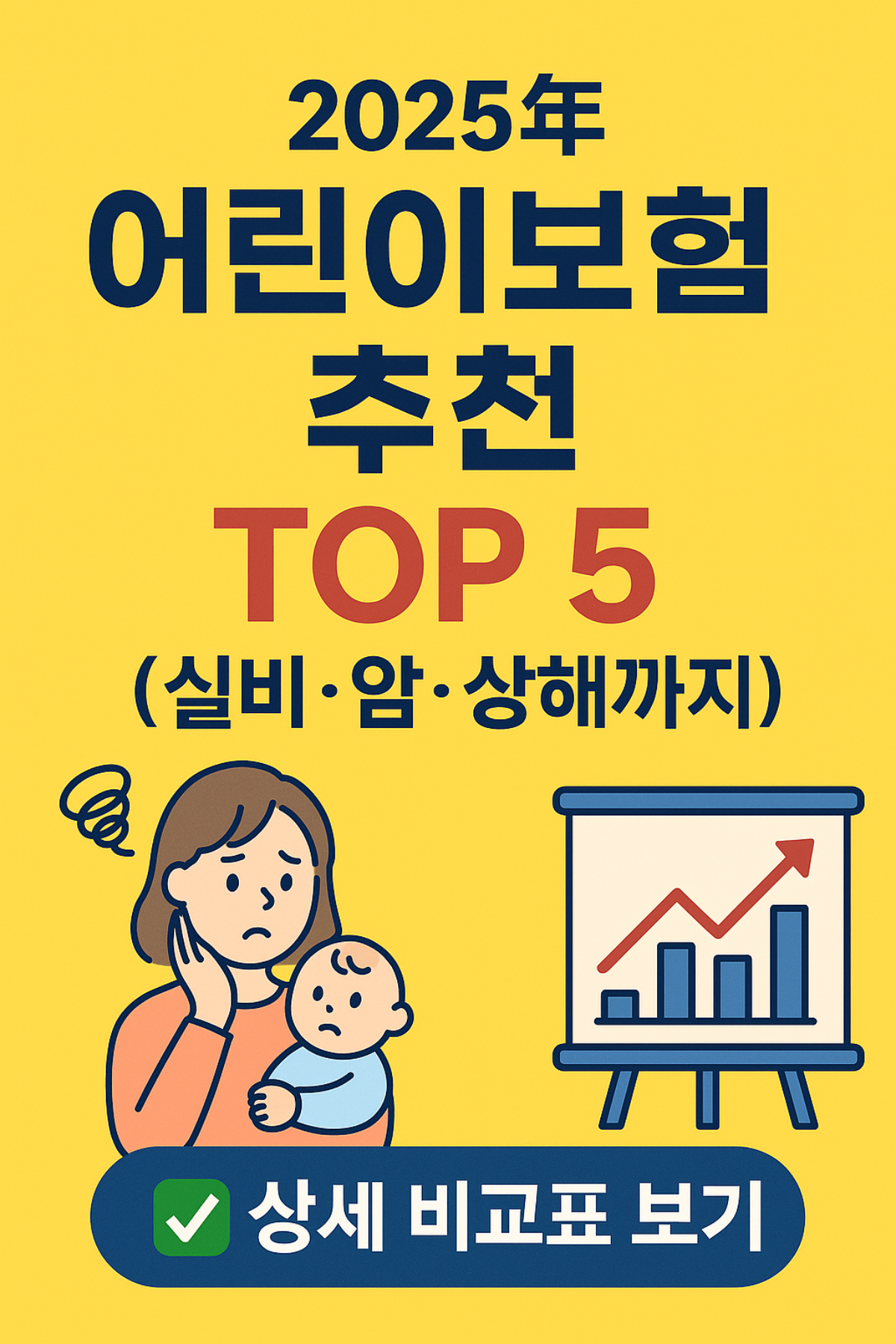 2025년 어린이보험 추천 TOP 5: 실비·암·상해 비교표 안내 썸네일
