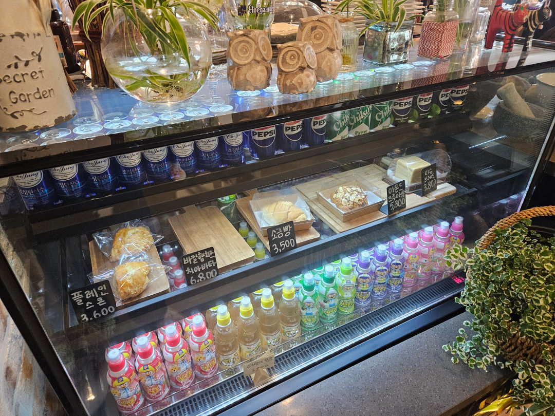 안나의 정원 음료