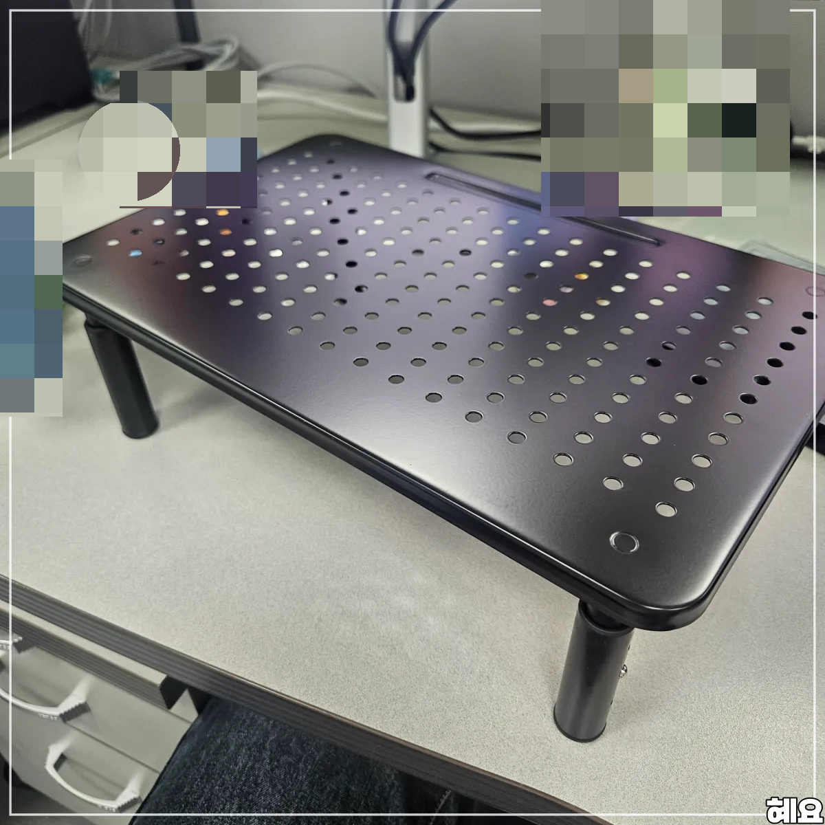 모니터-받침대-조립-완료