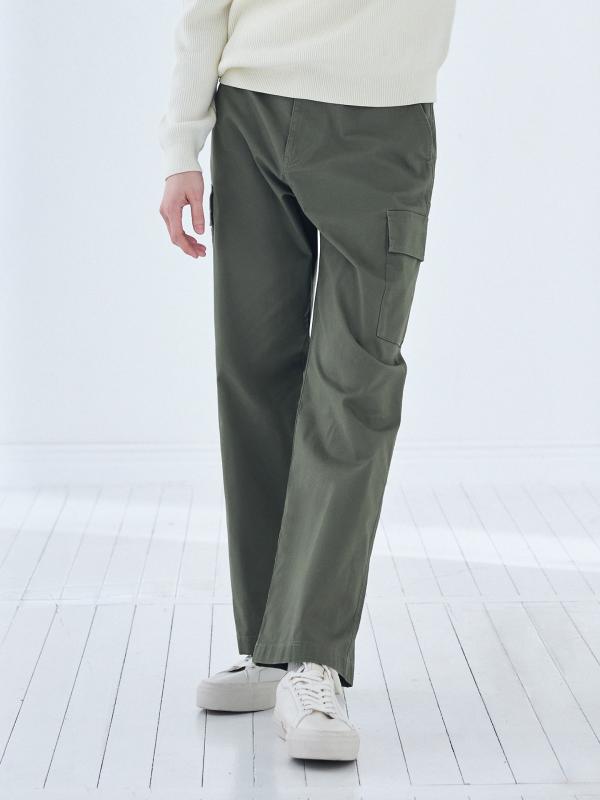 탑텐 남성 와이드 카고 팬츠 남성 팬츠 400582 MSE1PP1003 400582