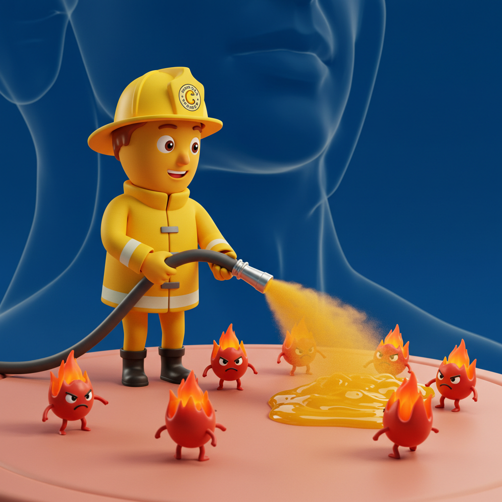 우리 몸의 염증을 줄이는 8가지 핵심 효능