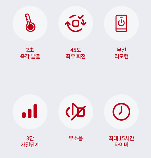 겨울 난방용품