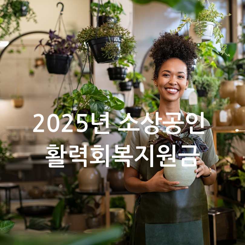 2025년 소상공인 활력회복지원금