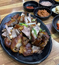 족발무침