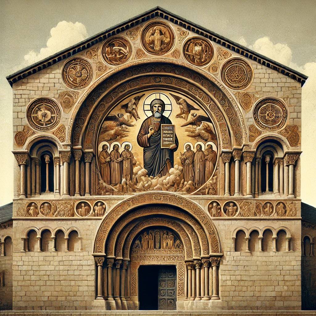 로마네스크 미술의 특징과 시각적 설교로서의 기능