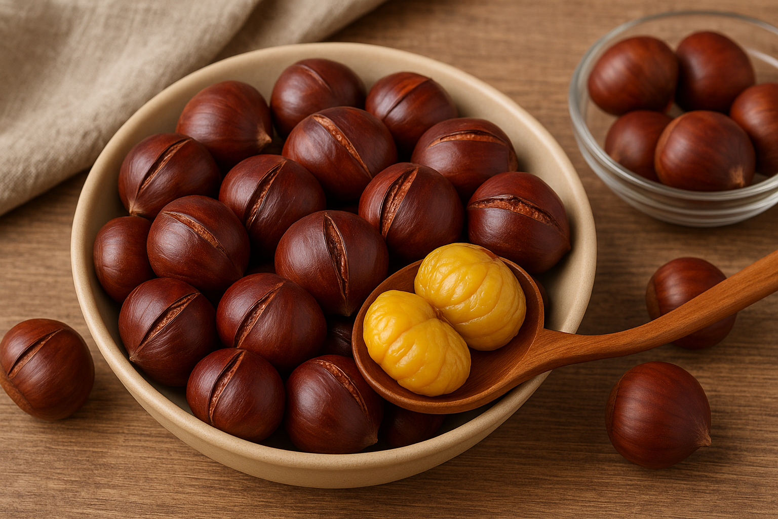 밤 맛있게 삶기