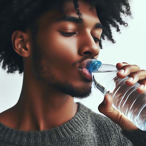 물-마시는-남성