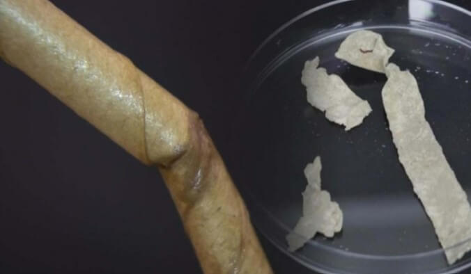 눅눅한 종이 빨대