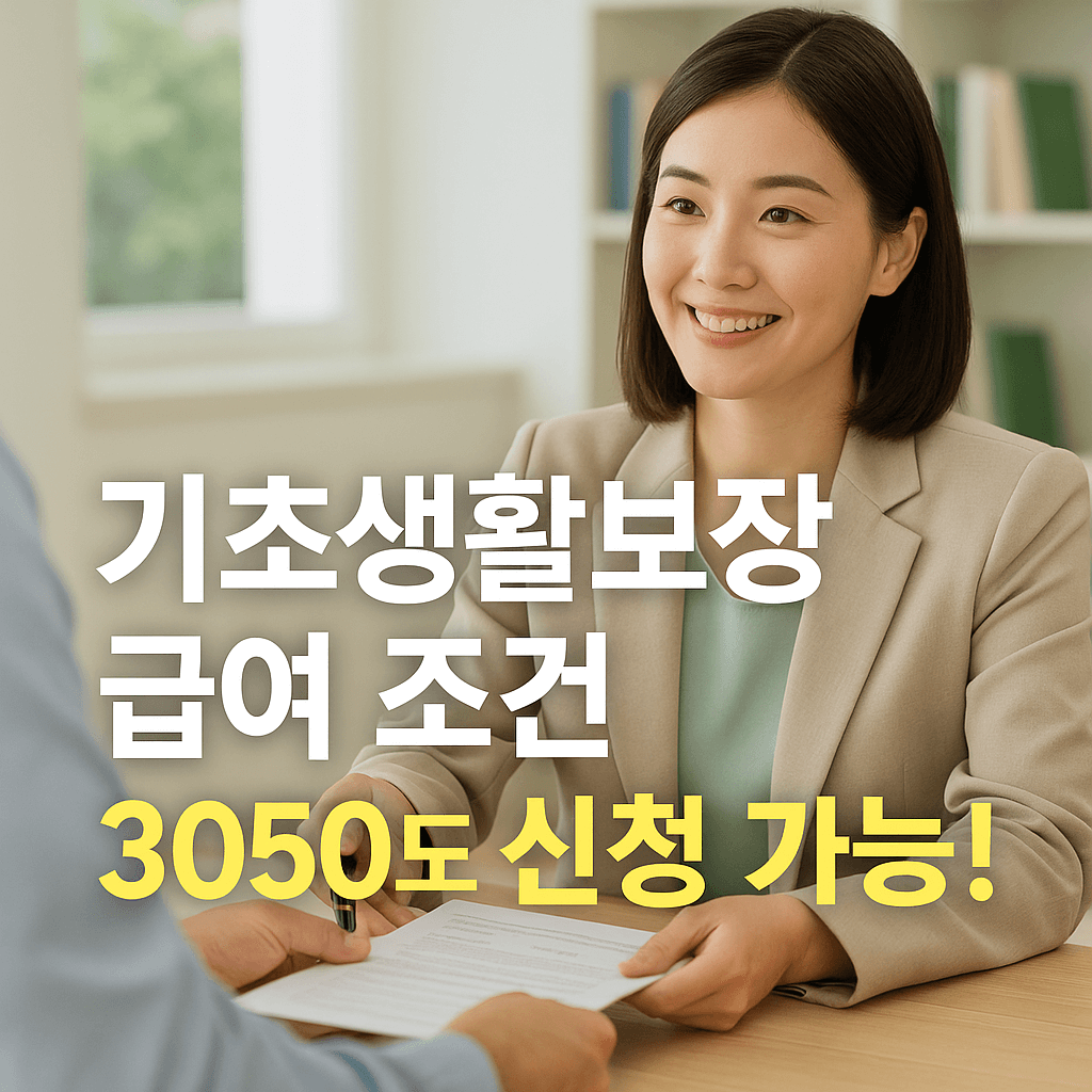 노후자금 프로젝트 기초생활 보장급여