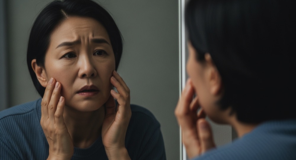 피부 상태 확인