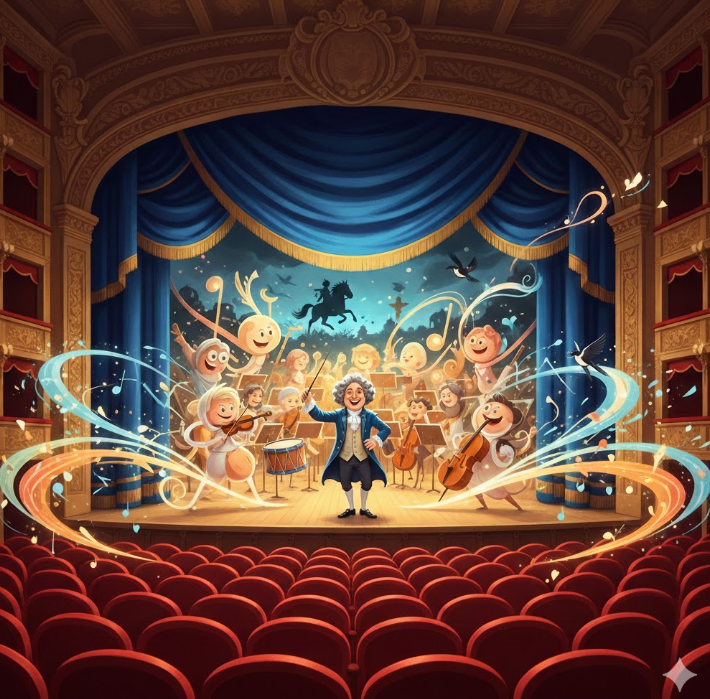 로시니 서곡 관련 그림