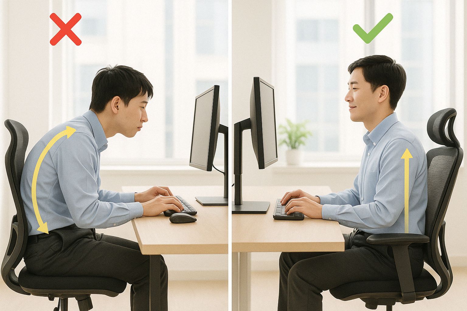 사무직 허리 건강 관리법