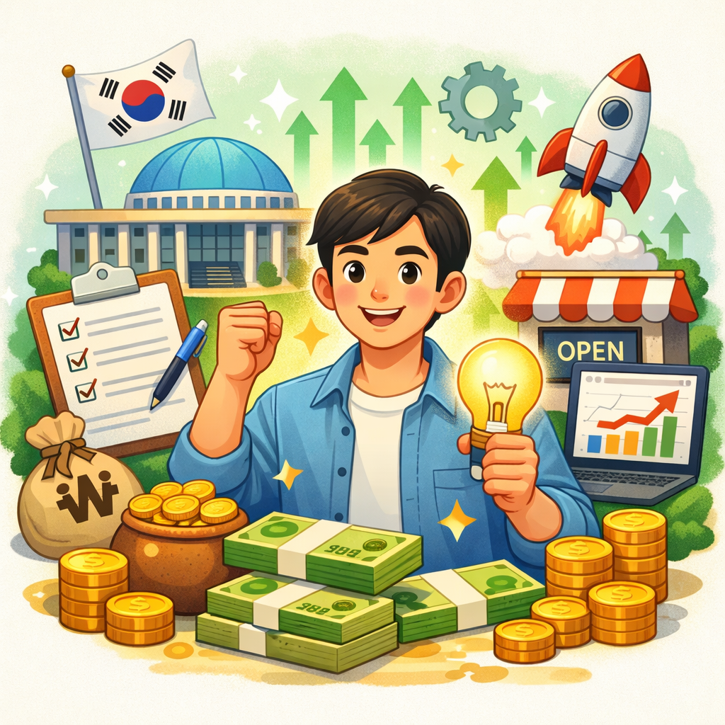 청년창업 지원금 신청방법 총정리 (정부 창업지원금 쉽게 받는 방법) 관련 사진