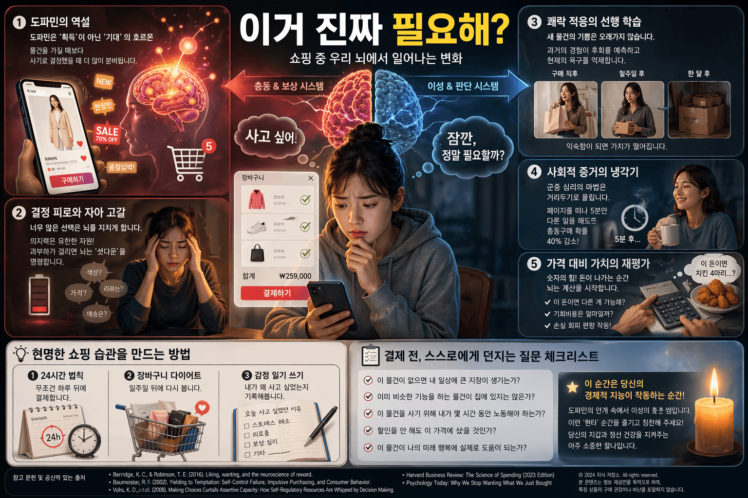 결제 직전 멈칫하는 이유: &ldquo;이거 진짜 필요해?&rdquo; 뇌의 경고 신호