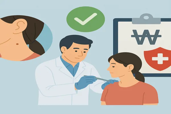 실제 쥐젖 제거 보험 적용 사례