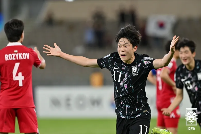U-17 아시안컵 8강 타지키스탄전 경기 결과! - 승부차기 승리, 준결승 사우디전 일정 시간 중계