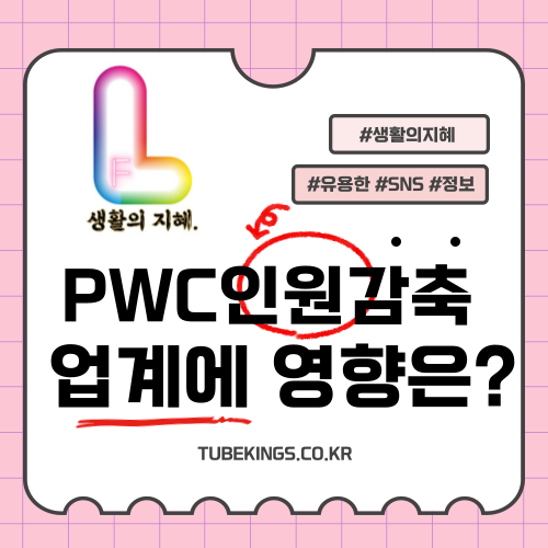 프라이스워터하우스쿠퍼스(PwC)의 대규모 인원 감축