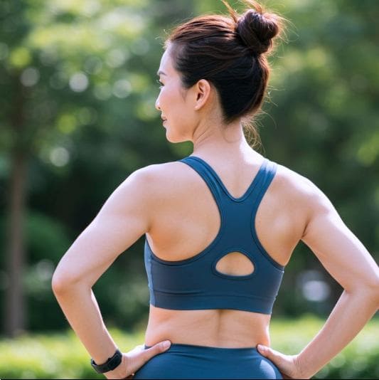 공진단 효능 면역력 강화, 건강한 중년 여성 사진