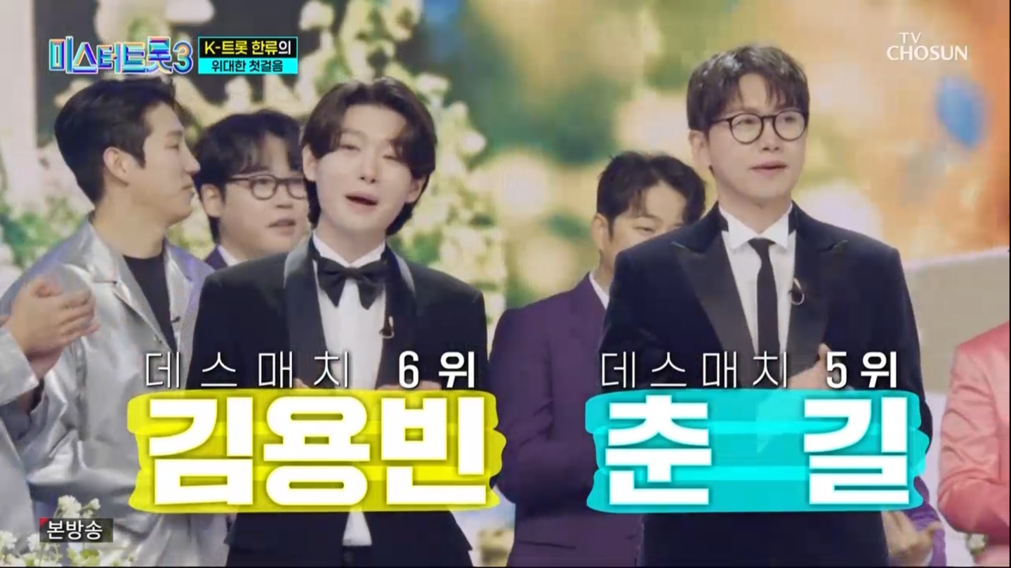 미스터트롯3 본선2차 순위