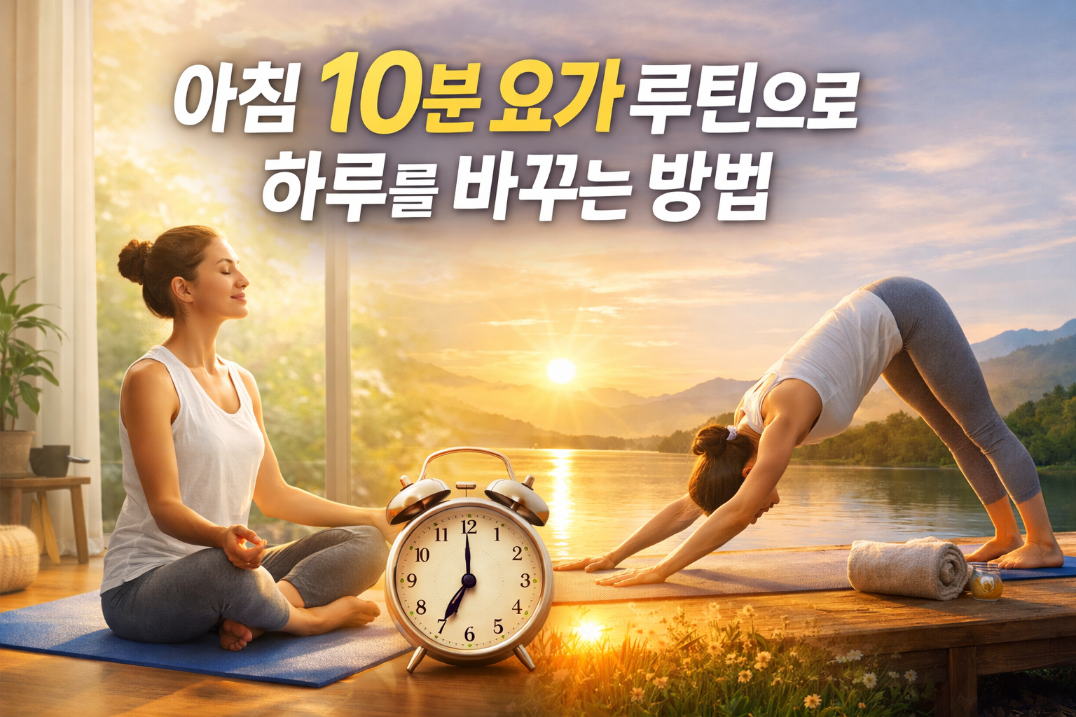 요가 아침 루틴