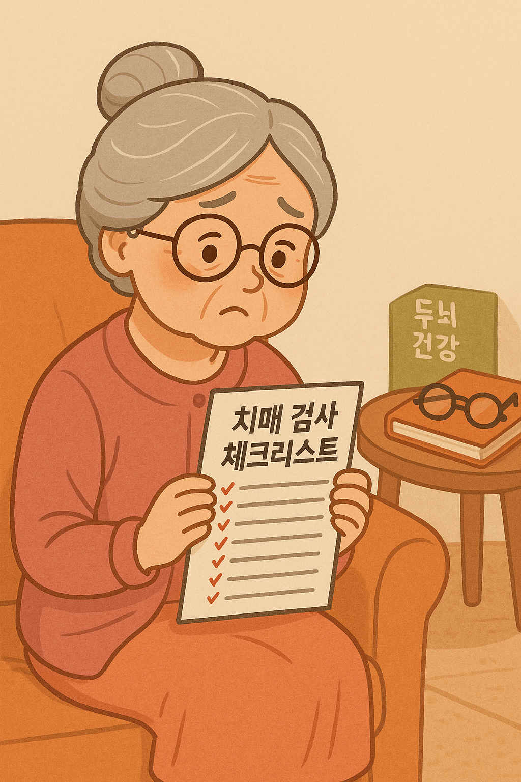 치매 자가진단 체크리스트, 6개 이상 해당되면 꼭 검진 받으세요!