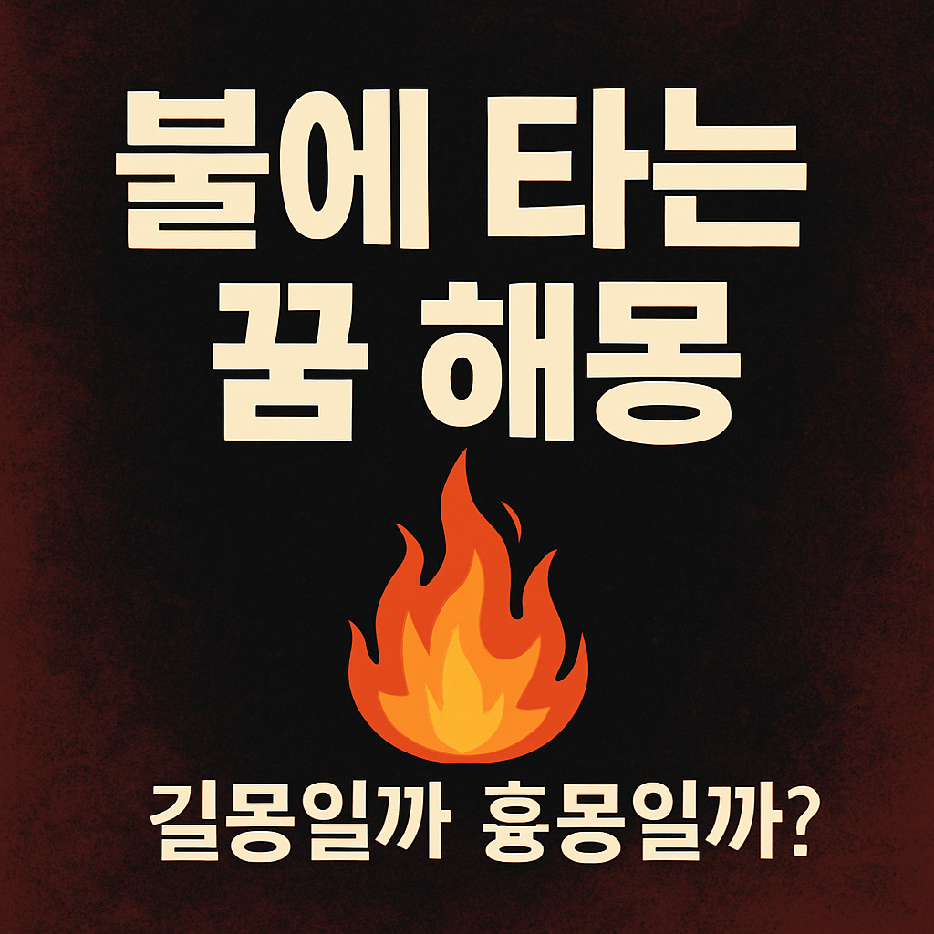 불에 타는 꿈