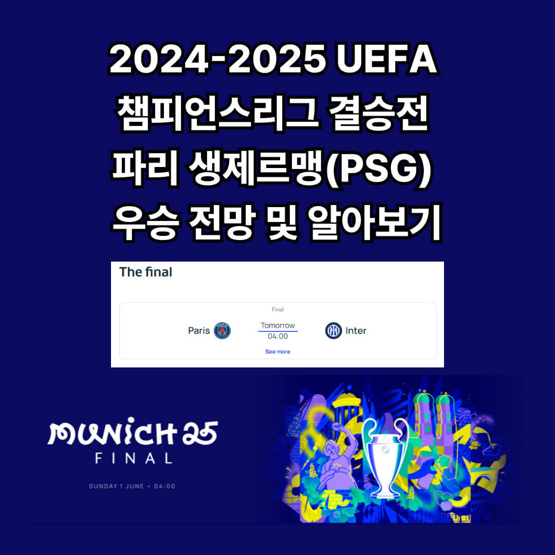 챔피언스리그 공식 홈페이지 파이널