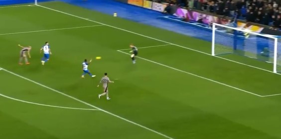 히샬리송의 오프사이드가 된 골