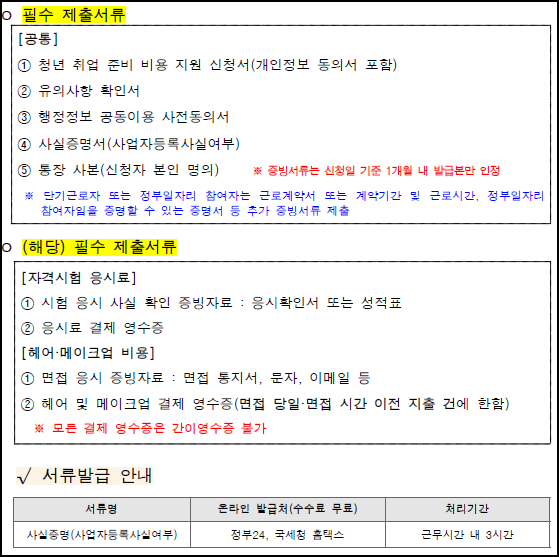 마포구 취준생 면접 지원