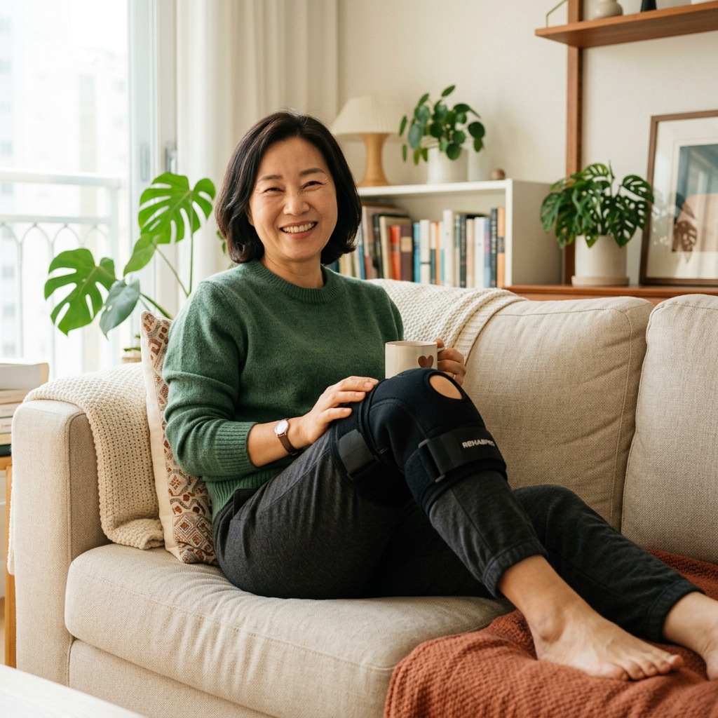 무릎보호대 고르는법 등산 착용 실사용 후기