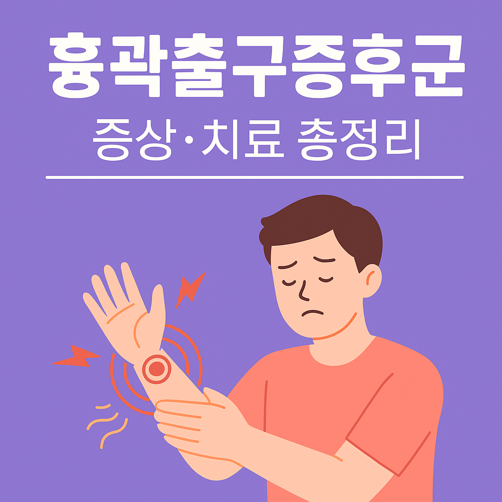 흉곽출구증후군 증상, 치료, 운동까지 한눈에 정리