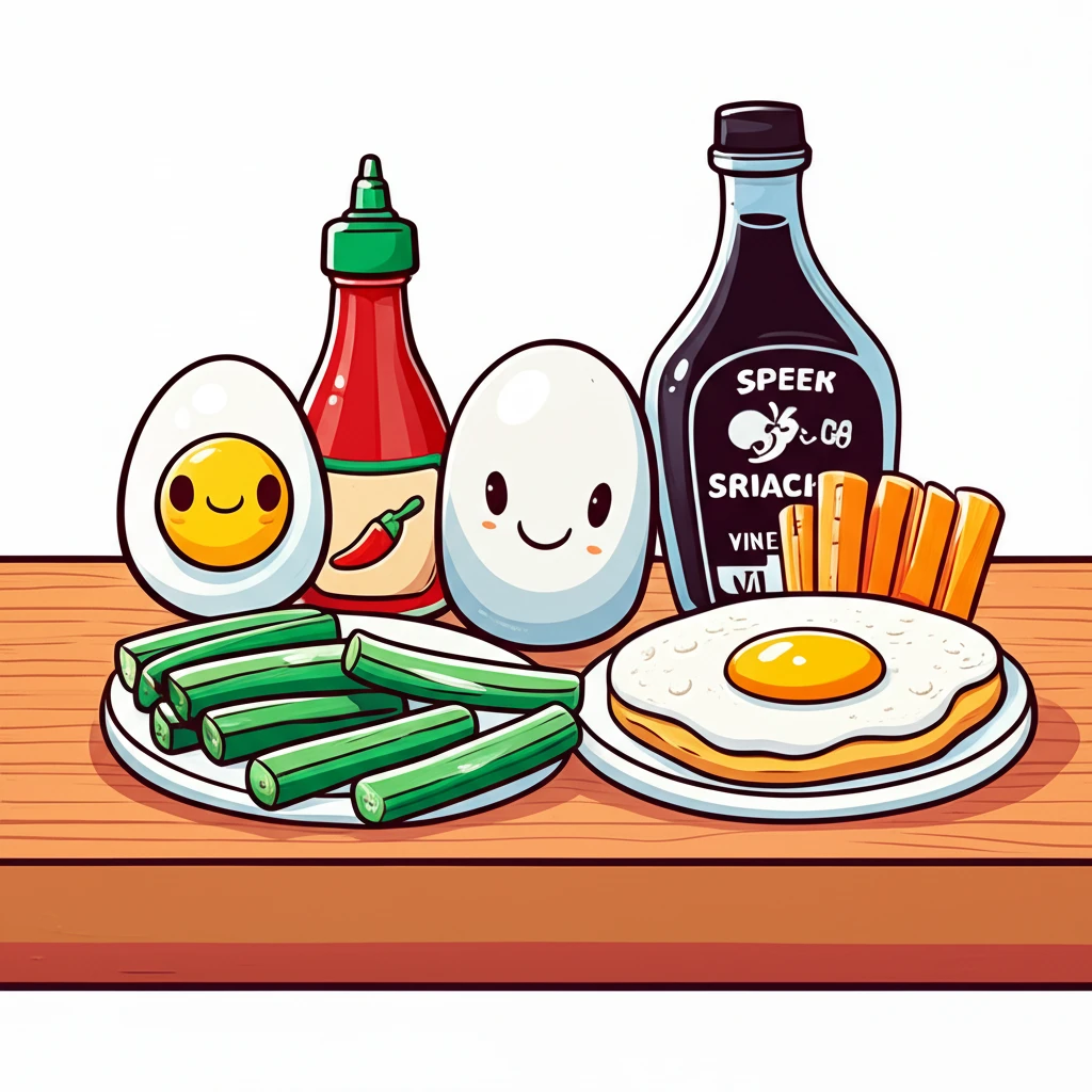 바쁜 아침 5분 달걀 요리 레시피와 ..