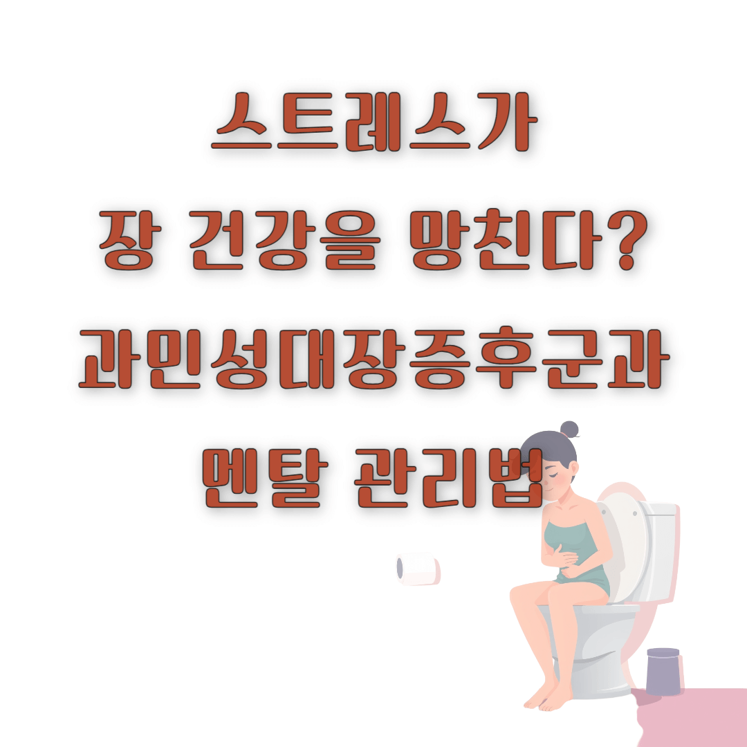 스트레스가 장 건강을 망친다? 과민성대장증후군과 멘탈 관리법