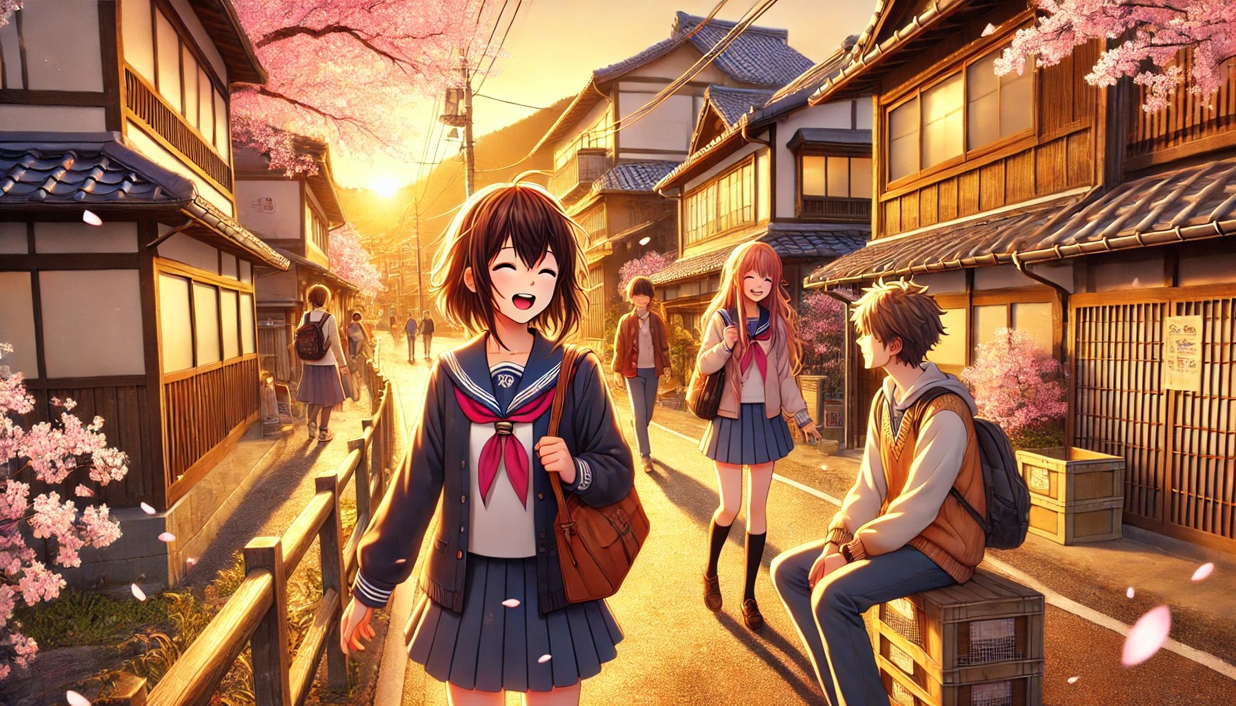 여학생이 나오는 애니 이미지