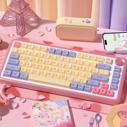 타닥 큐 솜사탕 키캡