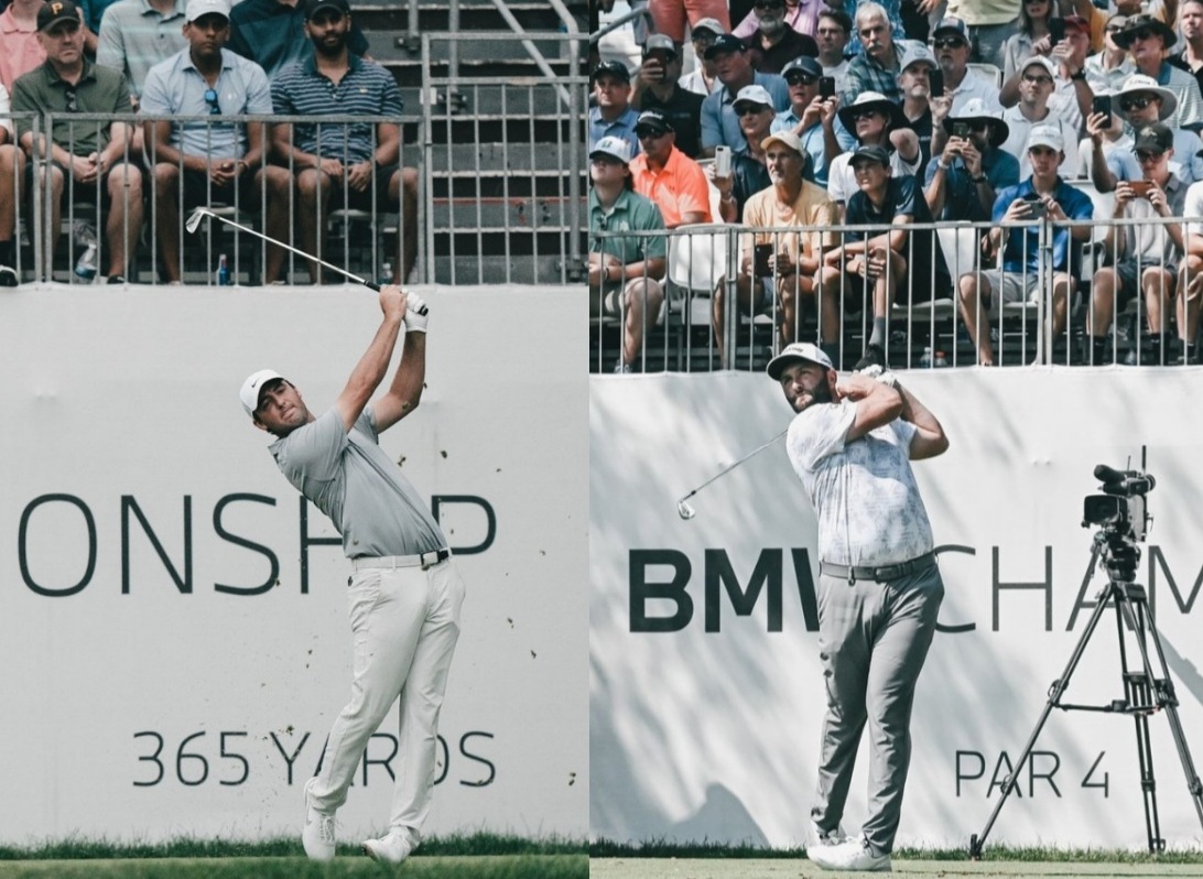 스코티 셰플러(왼쪽) 존 람(오른쪽)