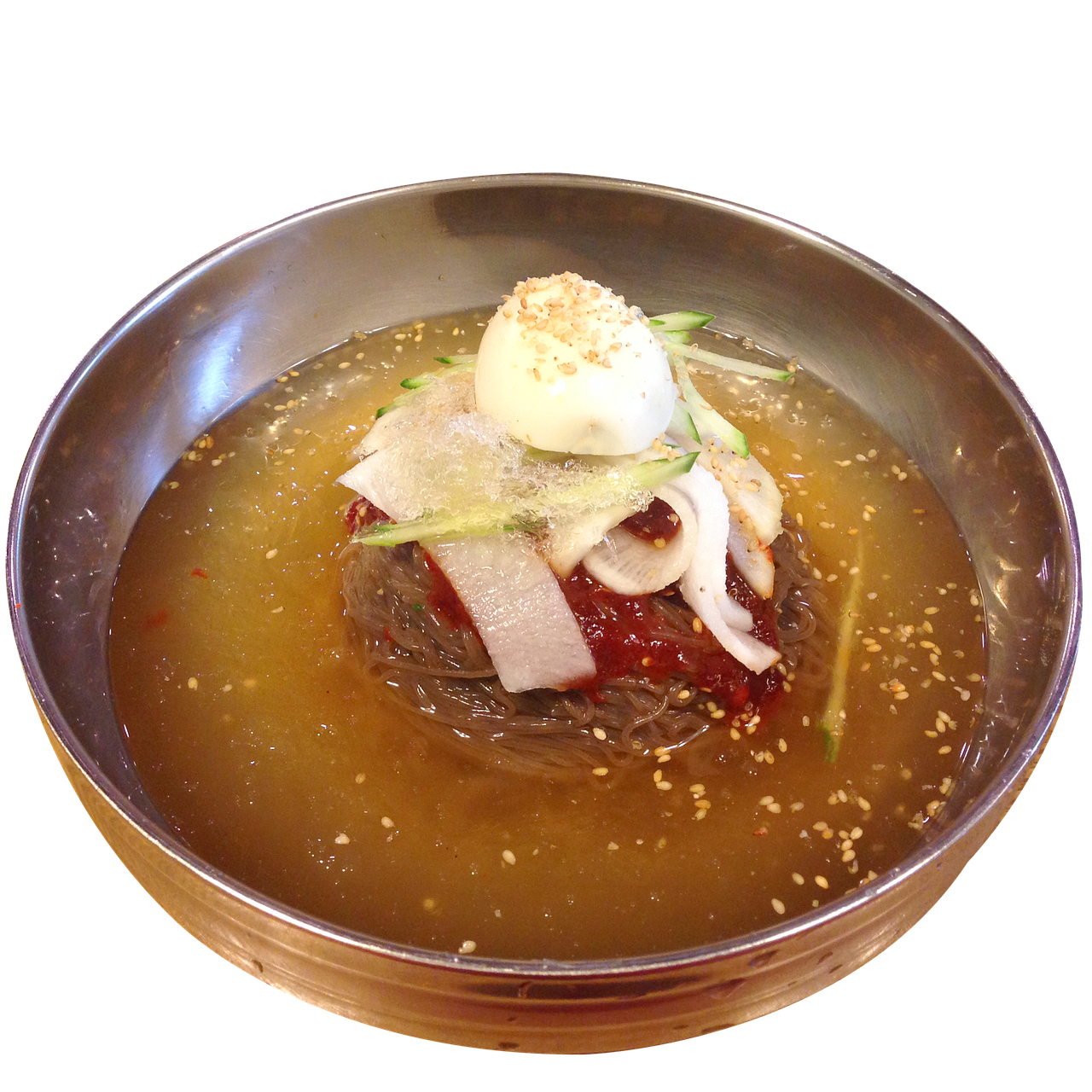 물냉면