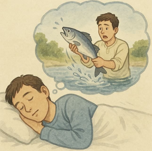 물고기 잡는 꿈해몽 – 상황별 8가지 해석
