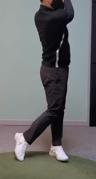 아이언 샷 체중이동하는 방법과 교정법