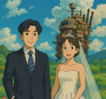 지브리 스타일 사진9